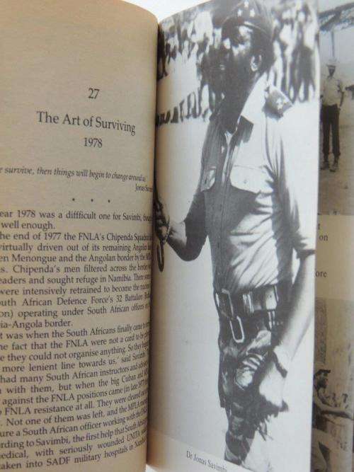 Jonas Savimbi a Key to Africa - INSCRIBED - By Fred Bridgland