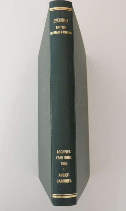 Archives Year Book/Argief-Jaarboek: 1988/1.