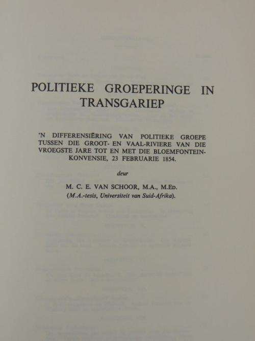 Argief -jaarboek vir Suid Afrikaanse Geskiedenis/Archives Year Book for S. A. History: 1950/II.