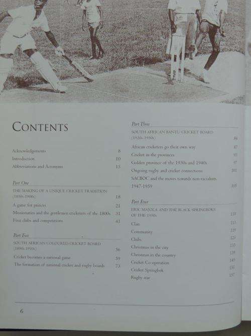 The Story Of An African Game: Black Cricketers And  ..., South Africa  1850-2003. - by A Odendaal