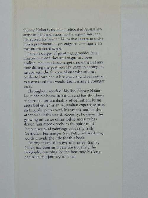 Sidney Nolan: Such is Life - A Biography - by Brian Adams