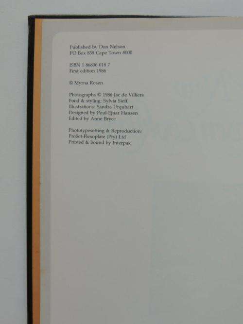 The New Myrna Rosen Cookbook - by Myrna Rosen