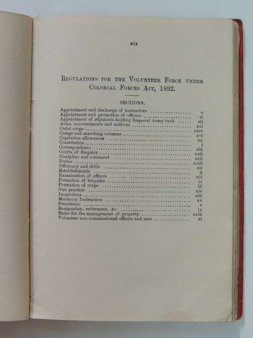 Colonial Forces Act, No. 32 of 1892 With Rules and Regulations Framed Under The Act - Anon