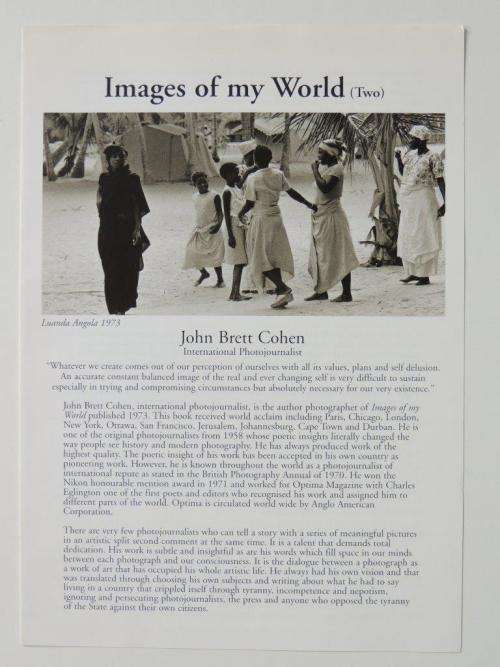 Images of My World II - by John Brett Cohen