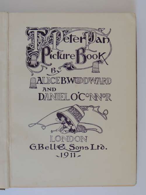 The Peter Pan Picture Book - by Alice B Woodward, Daniel O`Connor