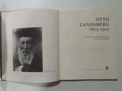 Otto Landsberg, 1803-1905: 19th Century South African Artist - by Simon de Villiers