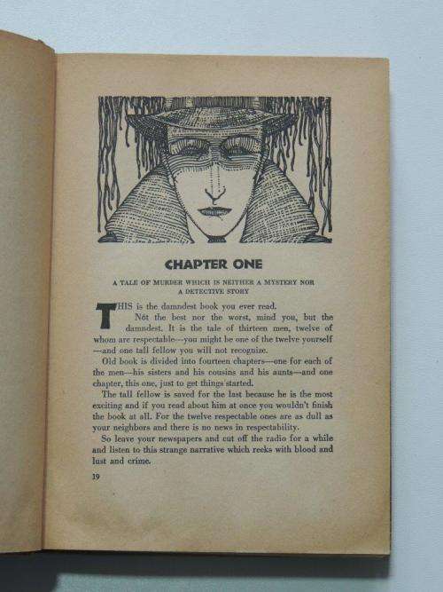 Thirteen Men - First Edition - by Tiffany Thayer