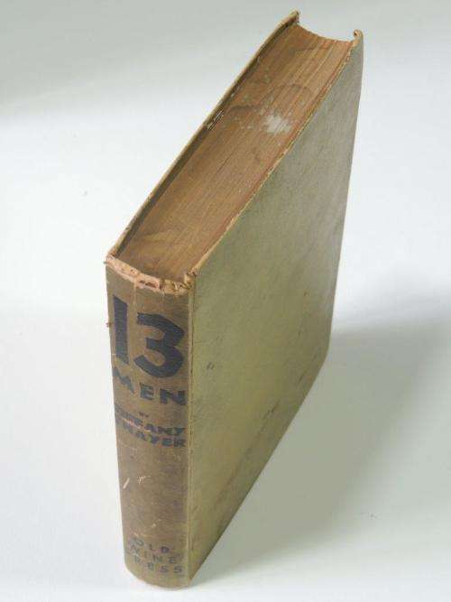 Thirteen Men - First Edition - by Tiffany Thayer
