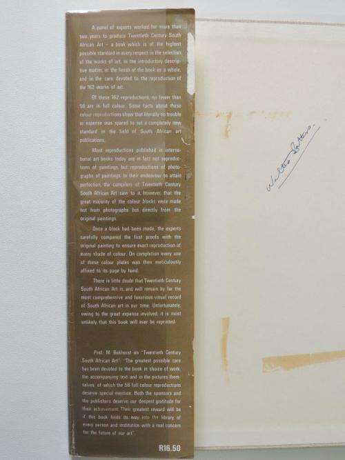 S.A. Kuns  S.A. Art -  - Twentieth Century South African Art - Signed by Walter Battiss