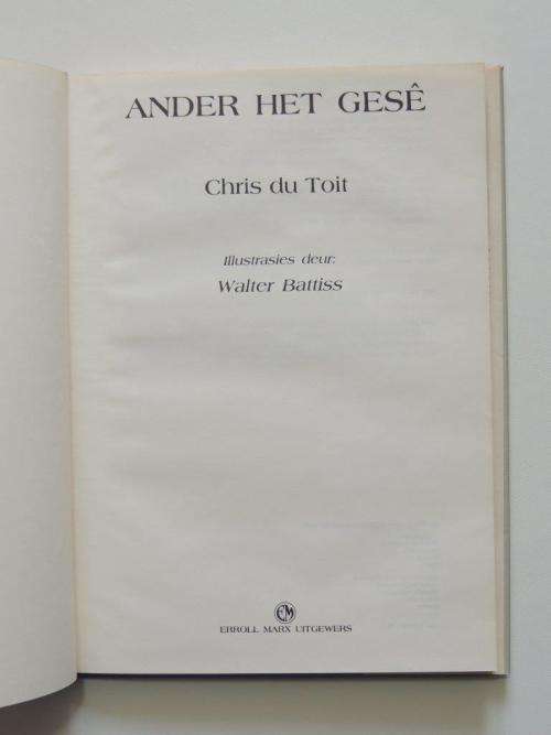 Ander Het Gesê by Chris du Toit