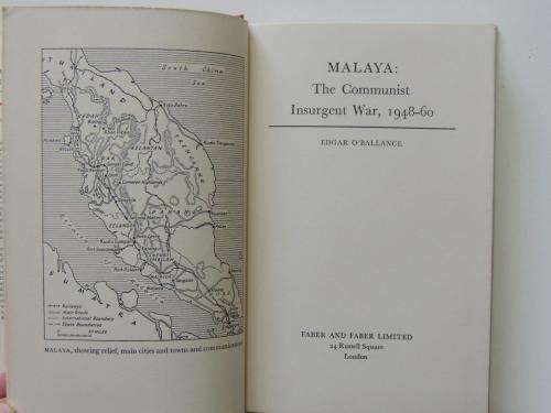 Malaya: The Communist Insurgent War, 1948-1960 - Edgar O`Ballance