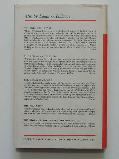Malaya: The Communist Insurgent War, 1948-1960 - Edgar O`Ballance