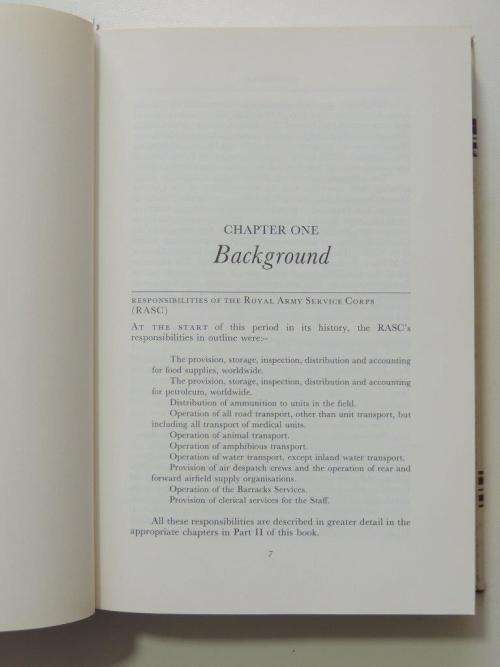 The Story of the RASC and RCT 1945-1982 - by Brigadier D J Sutton.