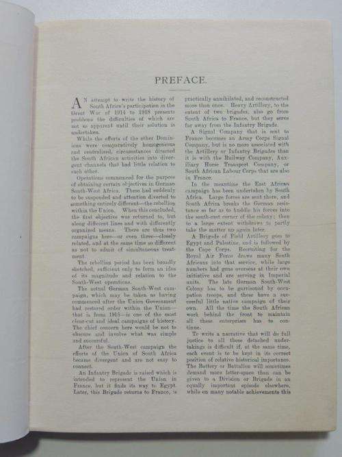 The Union of South Africa and The Great War 1914-1918 - Official History -