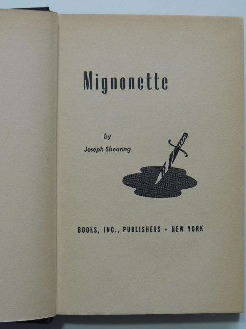 Mignonette - by Joseph Shearing