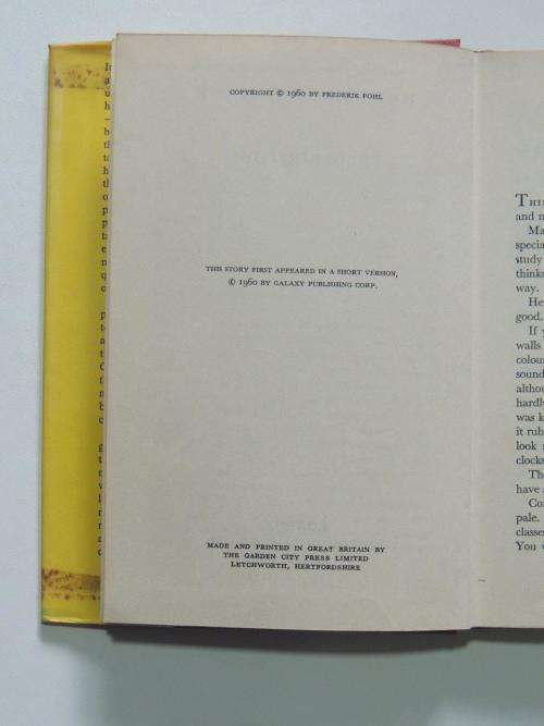 Drunkards Walk - First Edition - by Frederik Pohl