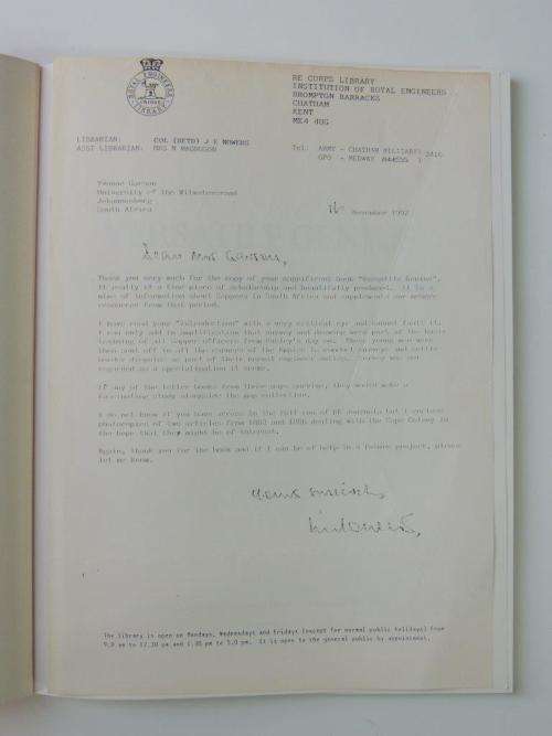 VERSATILE GENIUS - The Royal Engineers and their Maps - Yvonne Garson   INSCRIBED