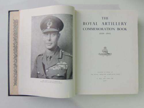 The Royal Artillery Commemoration Book 1939-1945