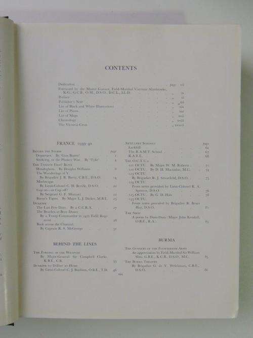 The Royal Artillery Commemoration Book 1939-1945