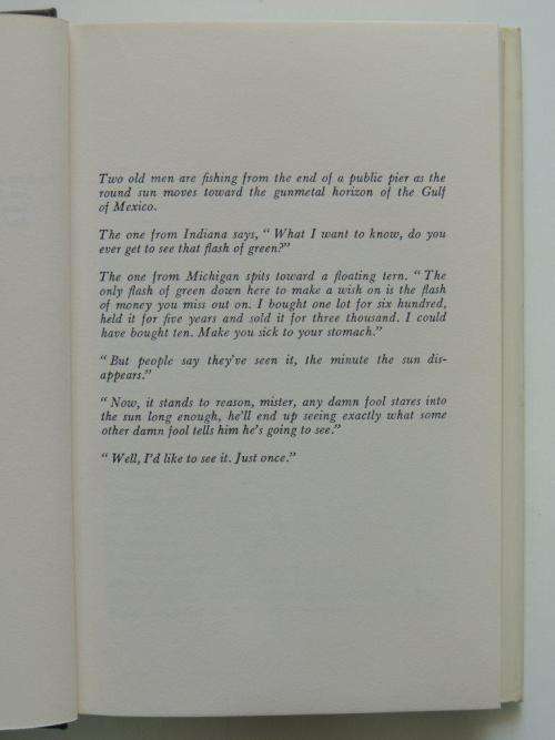 A Flash of Green - First Edition - by John D MacDonald