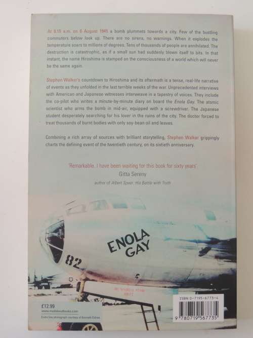 Shockwave - The Countdown to Hiroshima - by Stephen Walker