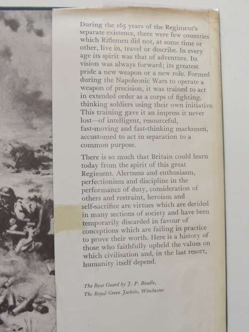 Jackets of Green - Study of the Rifle Brigade - by Arthur Bryant
