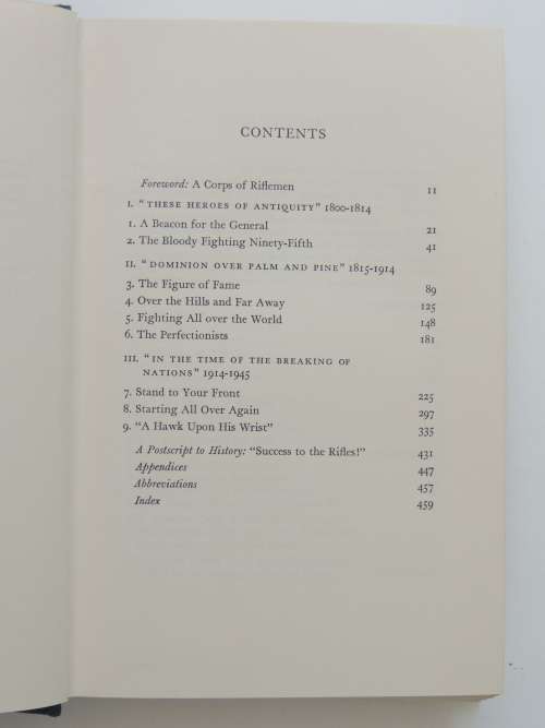 Jackets of Green - Study of the Rifle Brigade - by Arthur Bryant