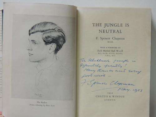 The Jungle is Neutral  Inscribed by F Chapman - by  F. S. Chapman