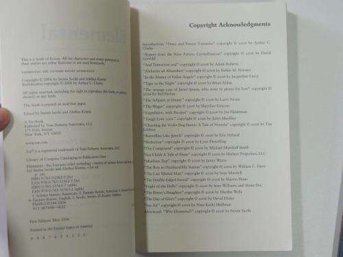 Elemental - Stories of Science Fiction and Fantasy - Tsunami Relief Anthology -