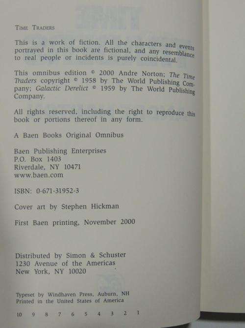 Time Traders - Andre Norton