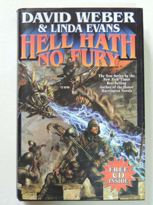Hell Hath No Fury - David Weber, Linda Evans, CD INCLUDED  - FIRST EDITION