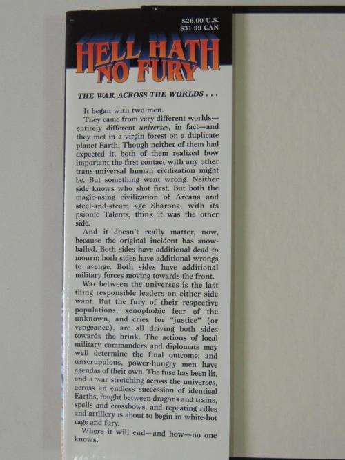 Hell Hath No Fury - David Weber, Linda Evans, CD INCLUDED  - FIRST EDITION