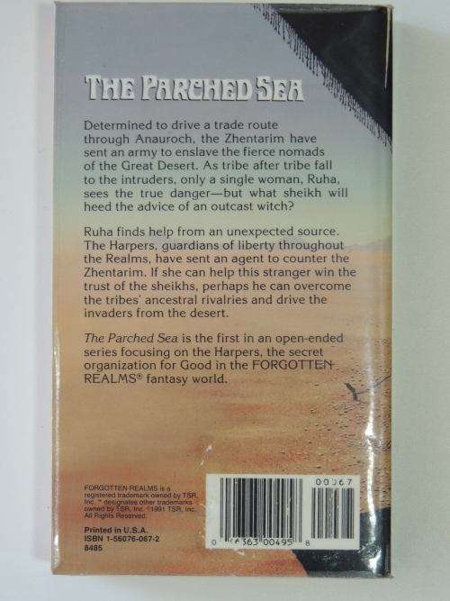 The Parched Sea The Harpers 1 Forgotten Realms - Troy Denning