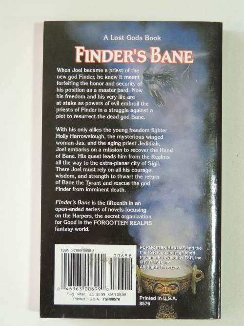 Finder`s Bane  The Harpers 15 Forgotten Realms - Kate Novak and Jeff Grubb
