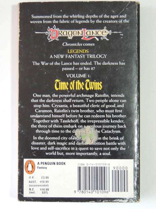 Time of the Twins Dragonlance Legends Volume 1 - Margaret Weis and Tracy Hickman