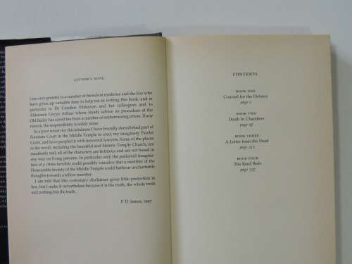 A Certain Justice - First Edition - PD James