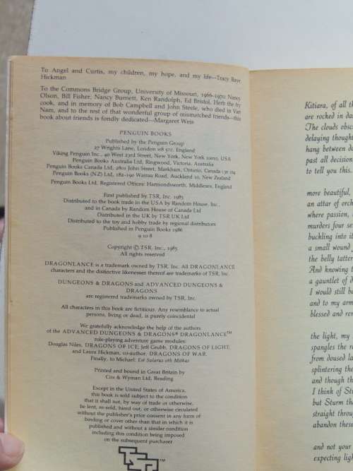 Dragons of Spring Dawning Dragonlance Chronicles Volume 3 - Margaret Weiss and Tracy Hicks