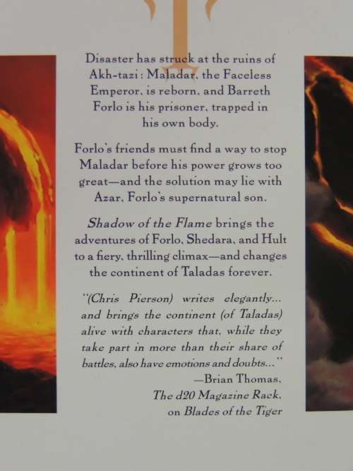 Shadow of the Flame Taladas Trilogy Volume 3 - Chris Pierson