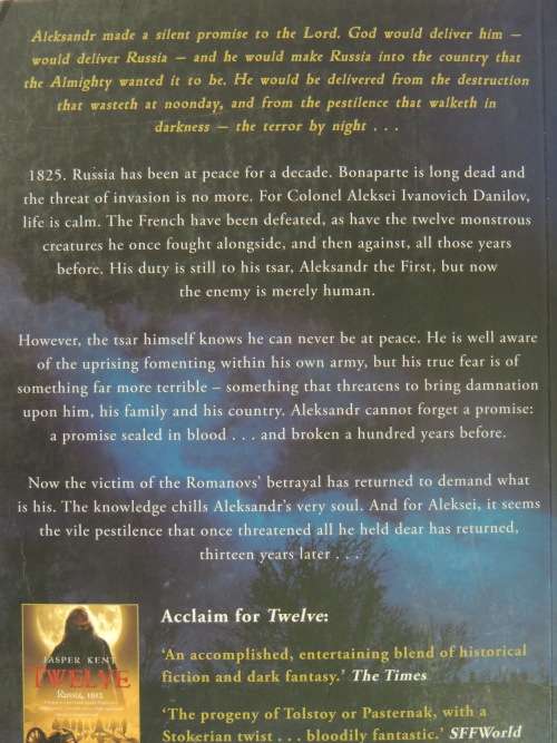 Thrirteen Years Later, Russia 1825, A country on the brink of revolution, ..... - Jasper Kent