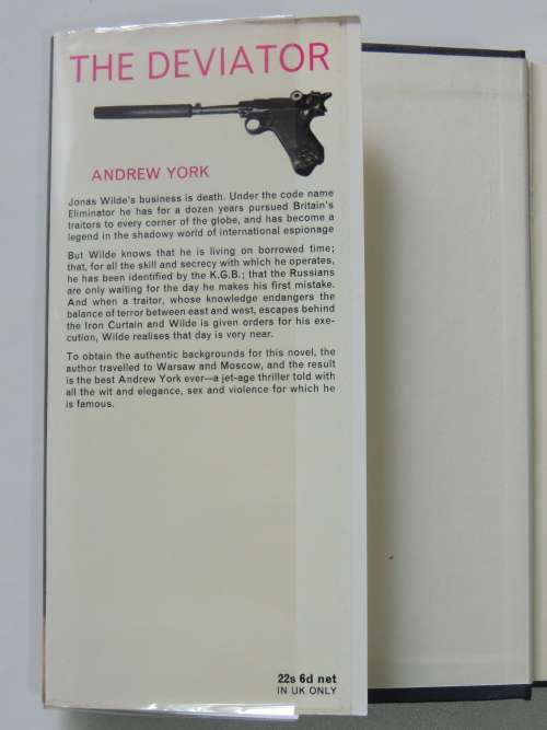 The Deviator - First Edition - Andrew York