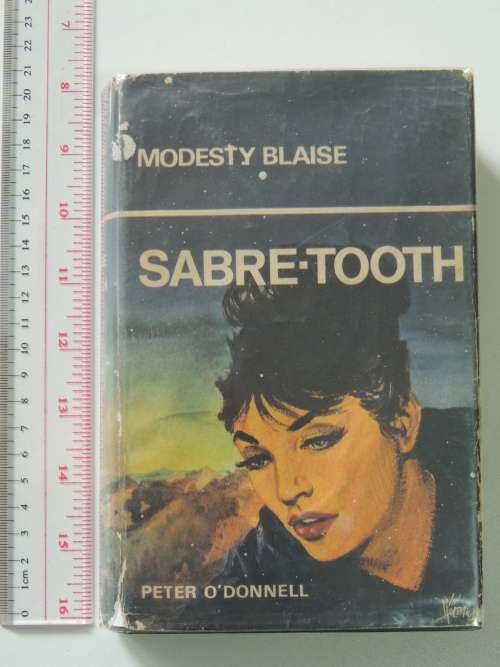 Sabre-Tooth - The Modesty Blaise Series - First Edition 1966 - Peter O`Donnell