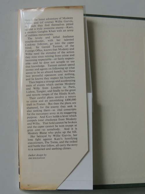 Sabre-Tooth - The Modesty Blaise Series - First Edition 1966 - Peter O`Donnell