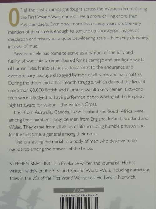 VCs of the First World War: Passchendaele 1917 - Stephen Snelling