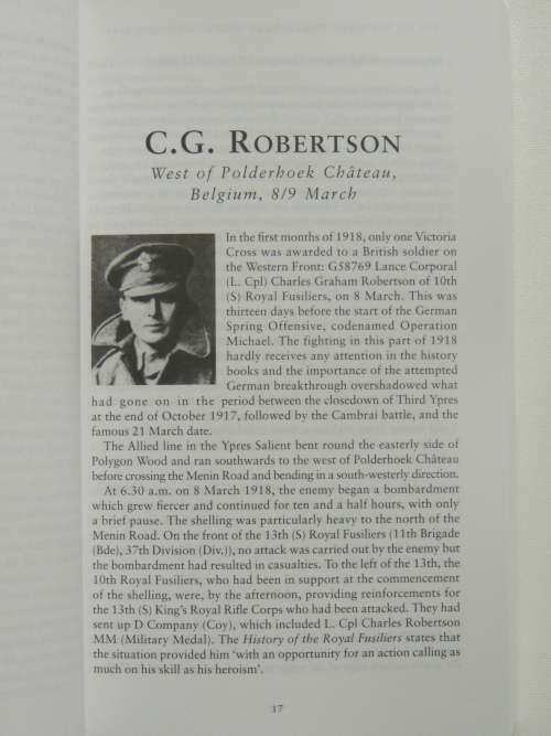 VCs of the First World War: Spring Offensive 1918 - Gerald Gliddon