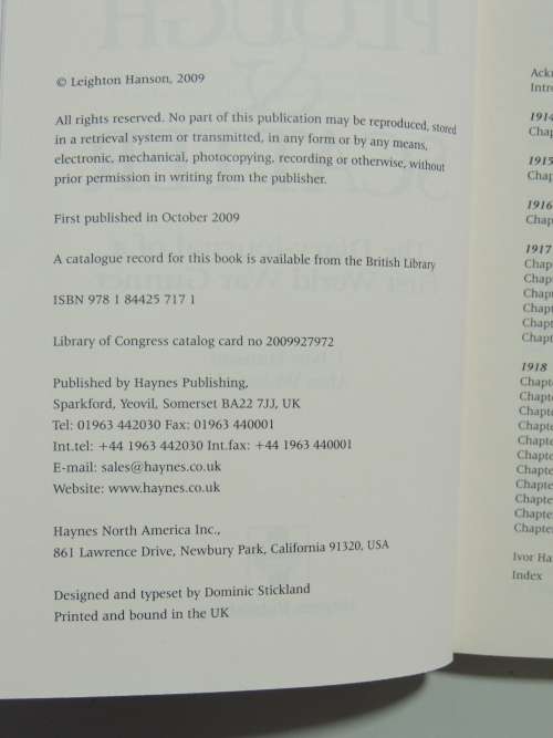 Plough and Scatter The Diary-Journal of a First World War Gunner - J Ivor Hanson, Alan Wakefield