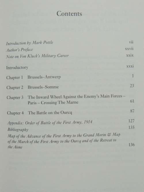 The March on Paris The Memoires of Alexander von Kluck, 1914 - Alexander von Kluck