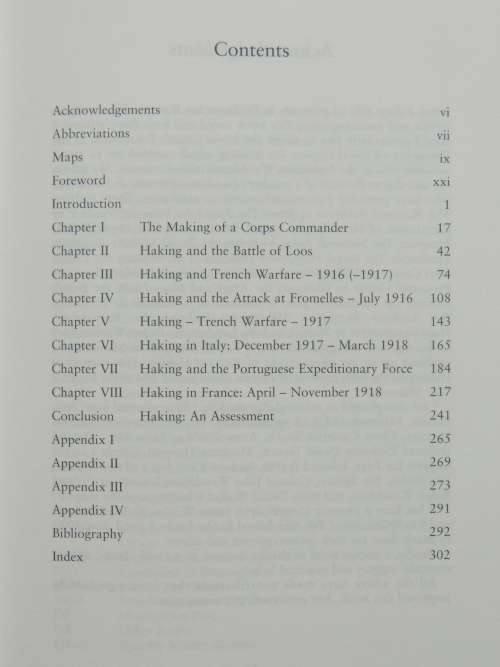Haking A Dutiful Soldier Lt Genral Sir Richard Haking, XI Corps Commander 1915-18 - Michael Senior