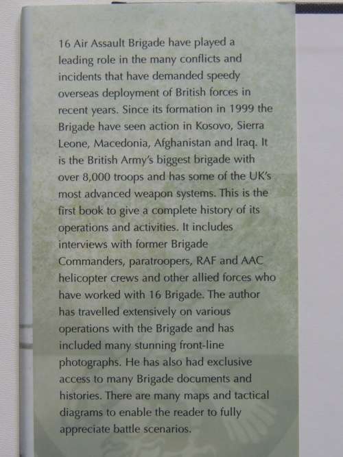 16 Air Assault Brigade  Britains Rapid Reaction Force - Tim Ripley