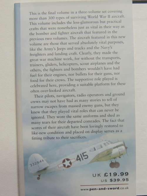 Surviving Trainer and Transport Aircraft of the World - Don Berliner