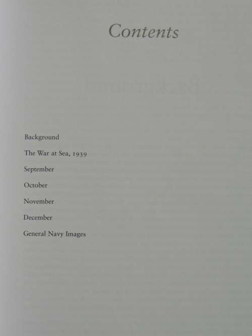 1939 The Second World War At Sea In Photographs - Phil Carradice